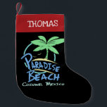 Paradise Beach Cozumel Mexiko Cruise Vacation Liten Julstrumpa<br><div class="desc">Paradise Beach Cozumel Mexico Cruise Vacation-julklapp.</div>
