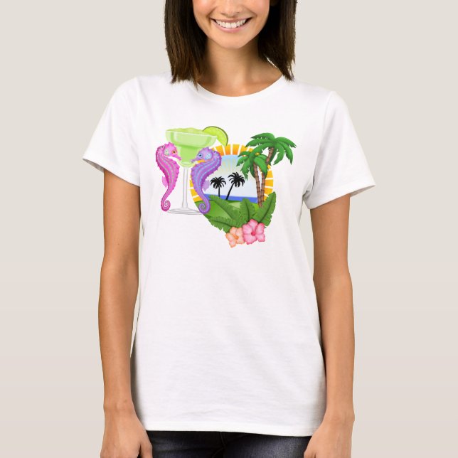 Paradise Beach T-Shirt (Framsida)