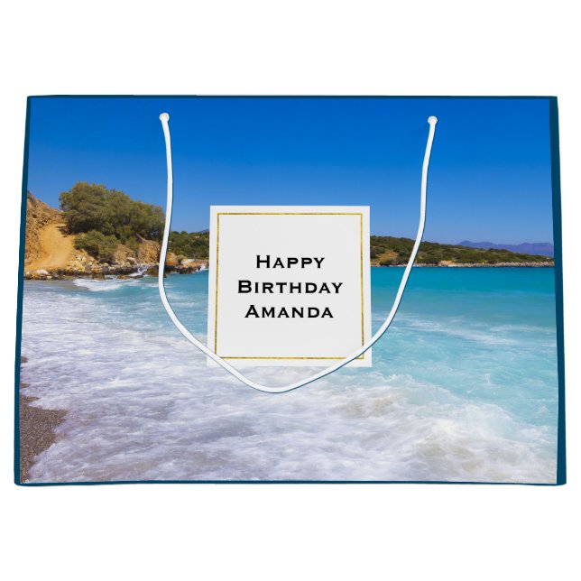 Paradise Birthday, Exotic Beach Tropical Island (Framsidan)