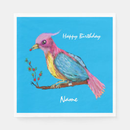 Paradise Birthday Firation Pappersservett