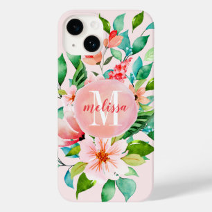 Paradise Blommigt Watercolor Monogram