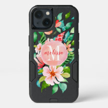 Paradise Blommigt Watercolor Monogram