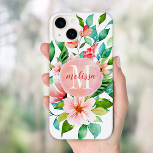 Paradise Blommigt Watercolor Monogram