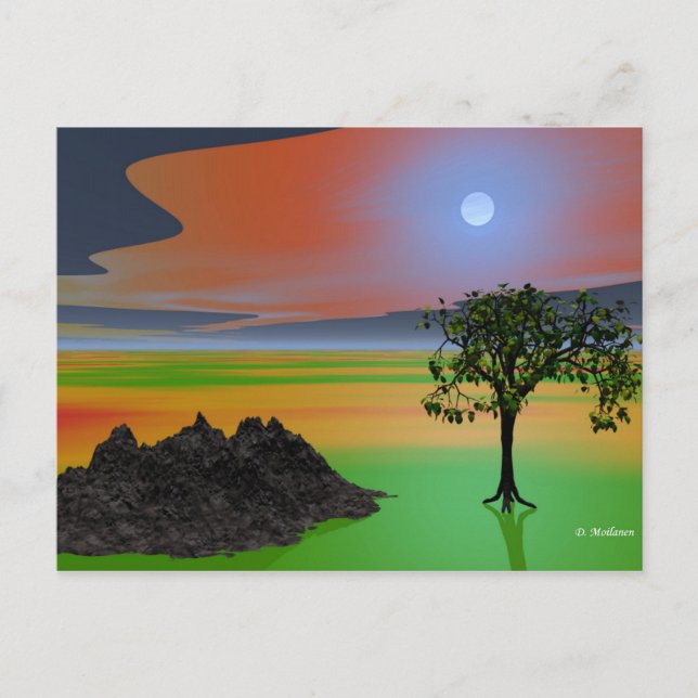 Paradise Borttappad Vykort (Framsida)