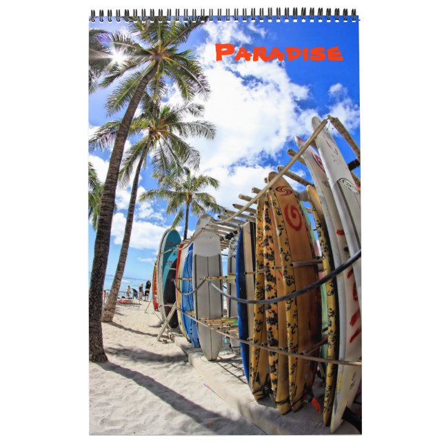 Paradise Calendar Kalender (Omslag)