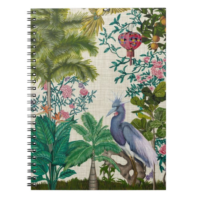 Paradise Chinoiserie Anteckningsbok (Framsidan)