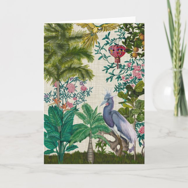 Paradise Chinoiserie Kort (Framsida)