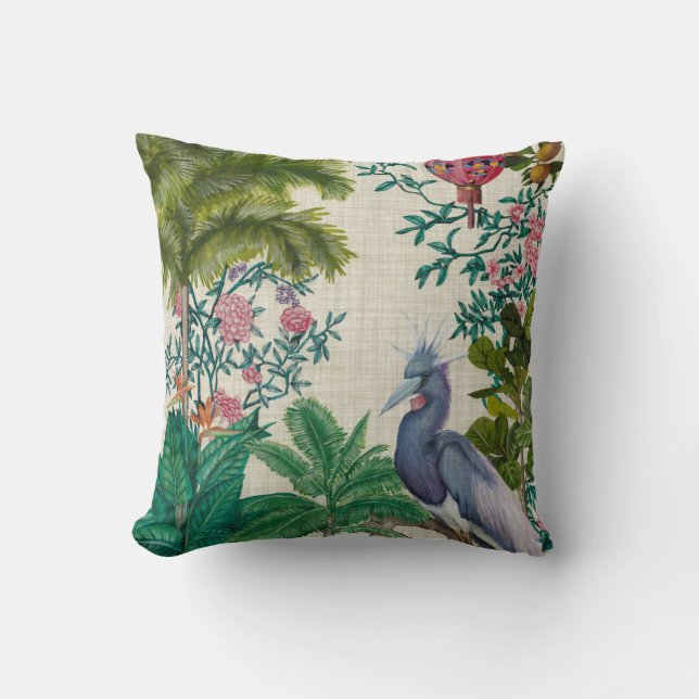 Paradise Chinoiserie Kudde (Framsida)