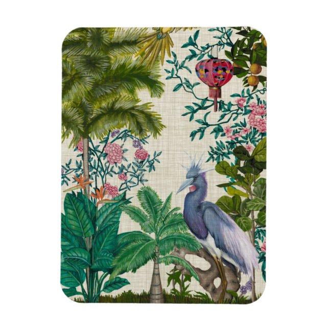 Paradise Chinoiserie Magnet (Vertikal)