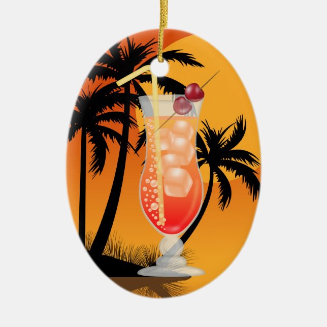 Paradise Cocktail Decor / Favor / Ornament (Framsidan)