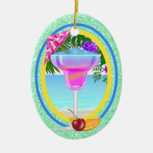 Paradise Cocktail Julgransprydnad Keramik