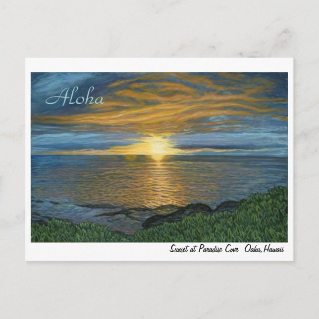 Paradise Cove Postcard Vykort (Framsida)