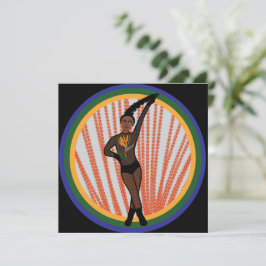 Paradise Dancer A Holiday Card Julkort