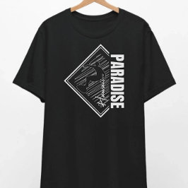 Paradise Diamond Handflatan Träd T-Shirt
