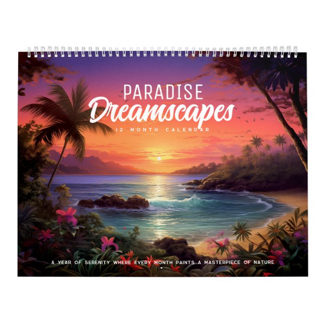 Paradise Dreamscapes Calendar Kalender (Omslag)
