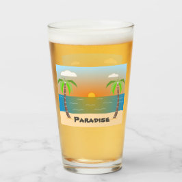Paradise Drinking Glass Glaskopp