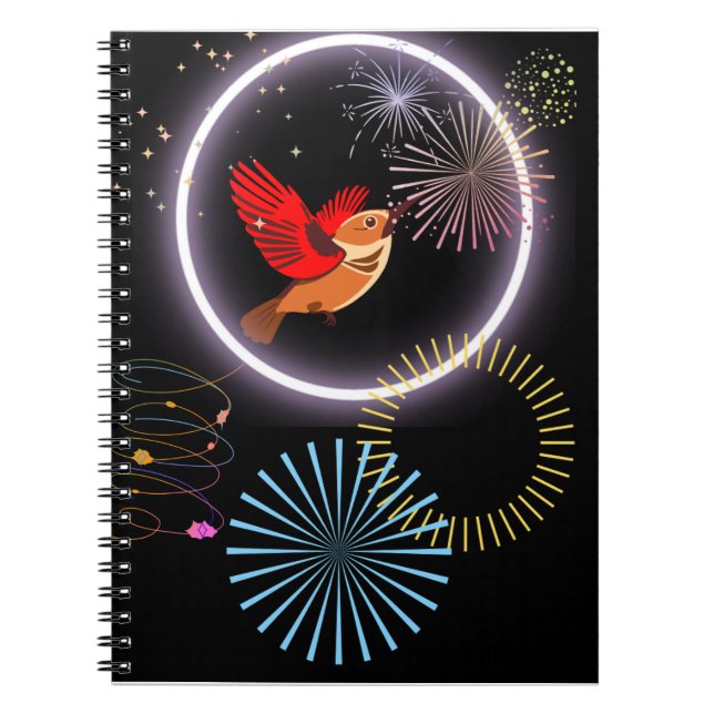 Paradise-fågeln Anteckningsbok (Framsidan)