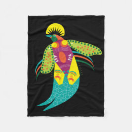 Paradise-fågeln Fleecefilt