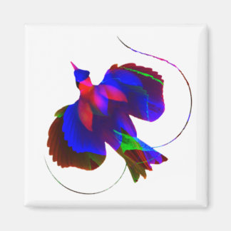 Paradise-fågeln i Papua Nya Guinea Magnet