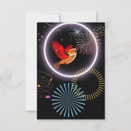 Paradise-fågeln Inbjudningar