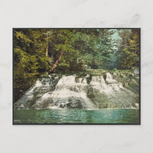 Paradise Falls, Pocono Mountains, Pennsylvania rar Vykort
