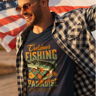 Paradise-fiske med Pike T Shirt