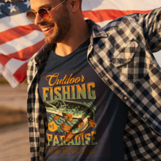 Paradise-fiske med Pike T Shirt