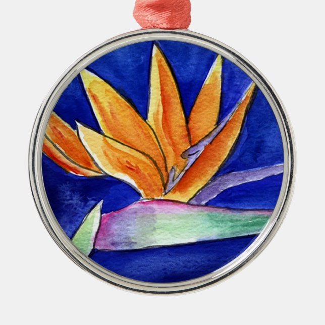 Paradise Flower Artwork Ornament Pendant (Framsidan)