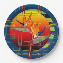Paradise Flower Geometric Garden