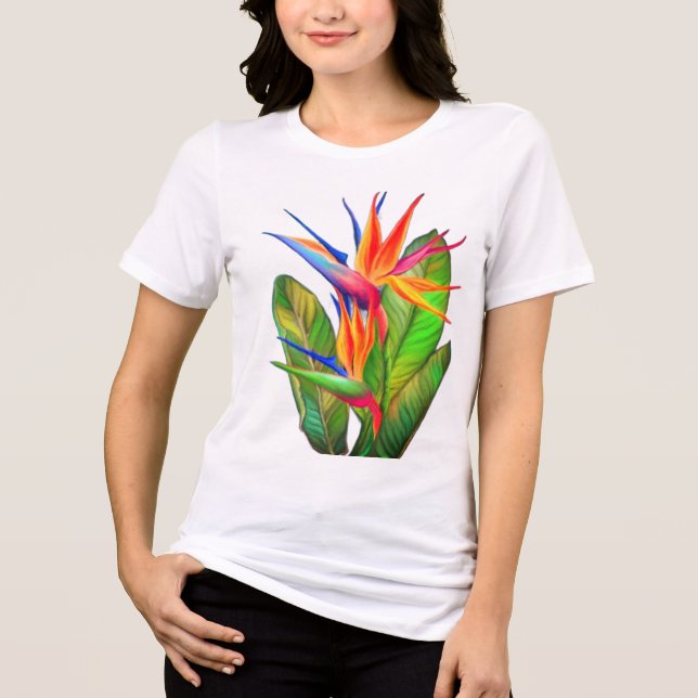 Paradise Flower T Shirt (Framsida)