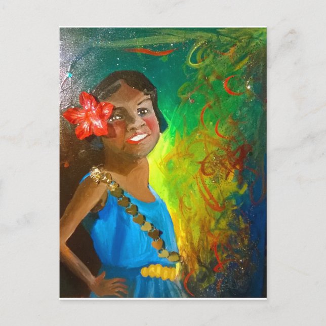 Paradise Follies vykort (Framsida)