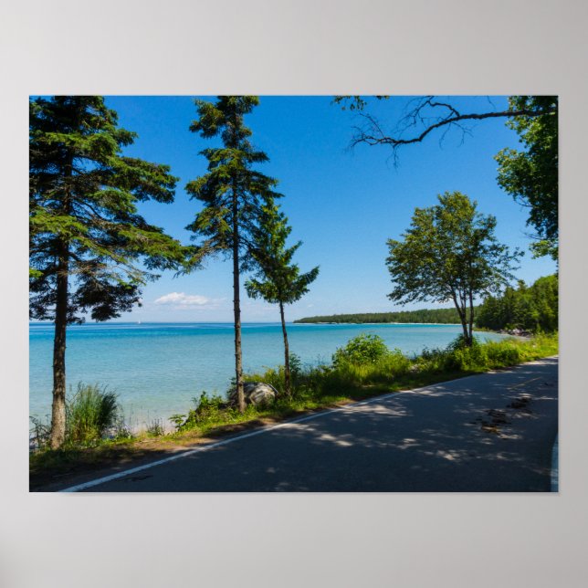 Paradise för sjö Shore Drive Poster (Framsidan)