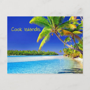 Paradise för Tropical Cook Islands Vykort