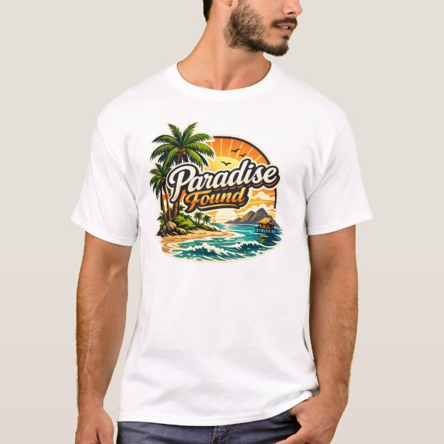 Paradise Found T-Shirt (Framsida)