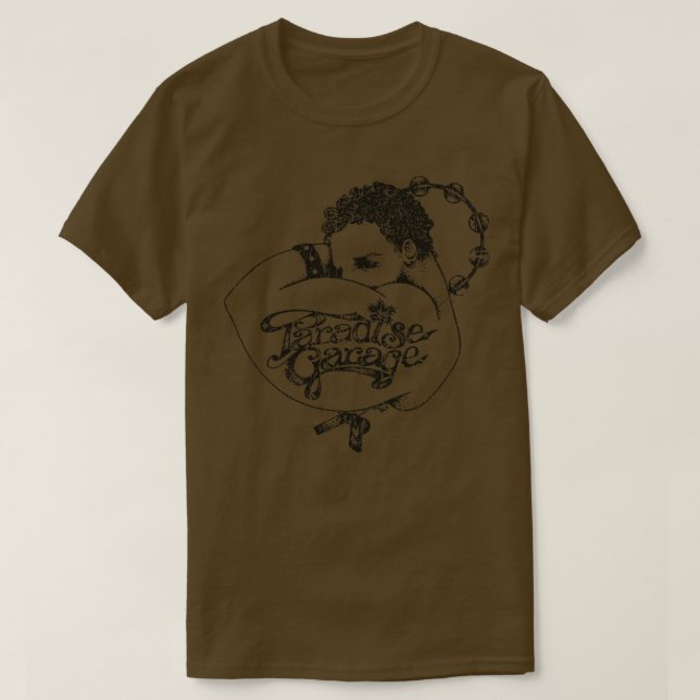 Paradise Garage 1977 T Shirt (Design framsida)