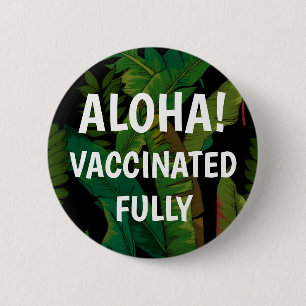 Paradise Handflatan Banana Lövs Hawaiian Vaccinera Knapp