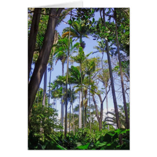 Paradise Handflatan Hälsningskort