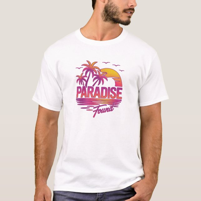 Paradise hittades t shirt (Framsida)