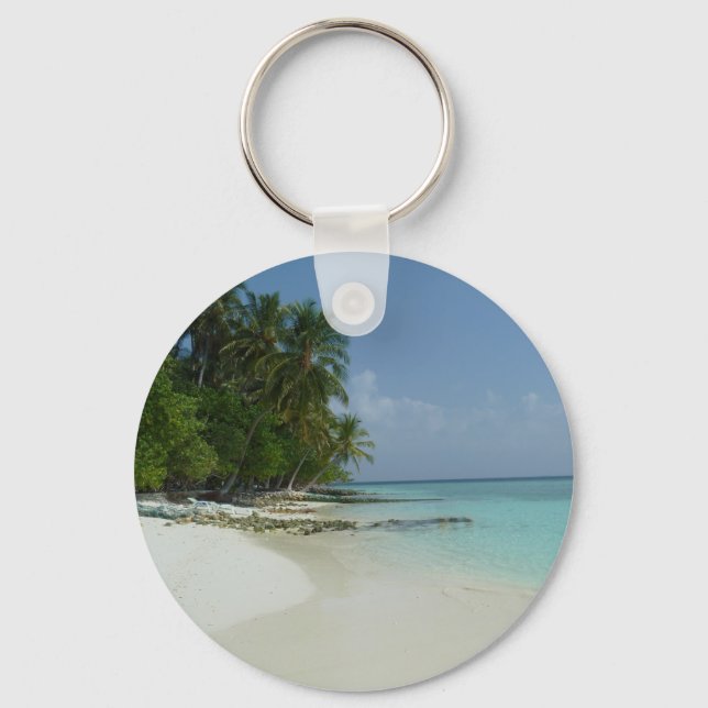 Paradise Island Keychain Nyckelring (Framsida)