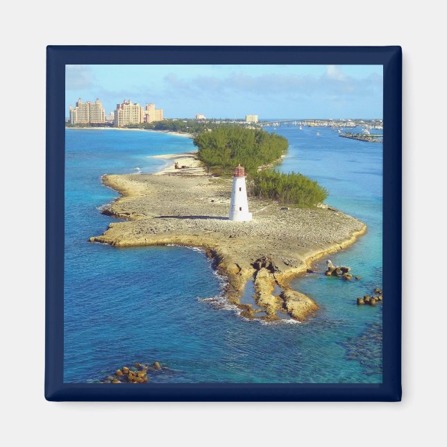 Paradise Island Light Magnet (Framsidan)