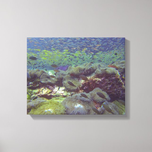 Paradise liknande öarna Thailand Canvastryck (Framsida)