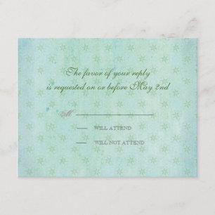 Paradise Love birds Modern Blommigt Swirl Damask OSA Kort