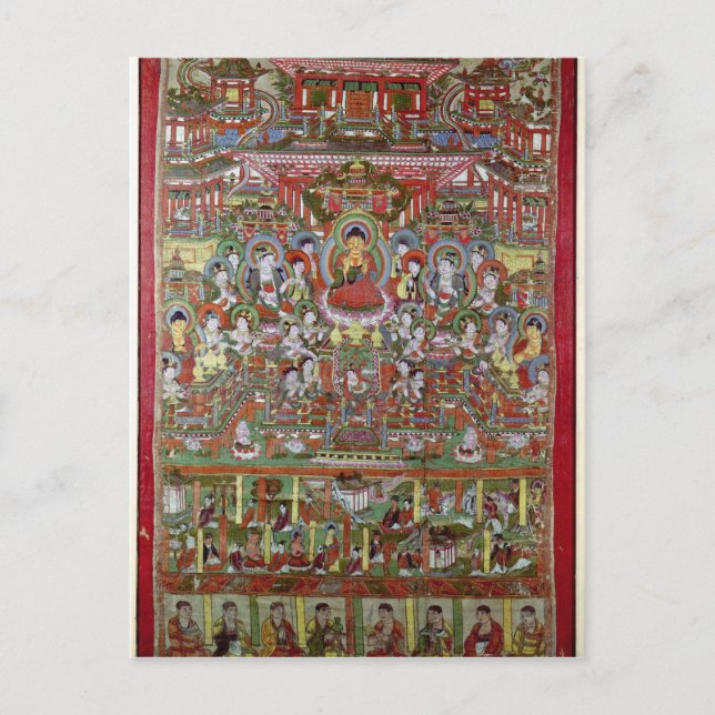 Paradise of Amitabha Vykort (Framsida)