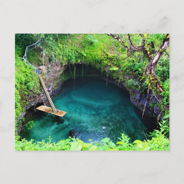 Paradise on a Postcard Vykort (Framsida)