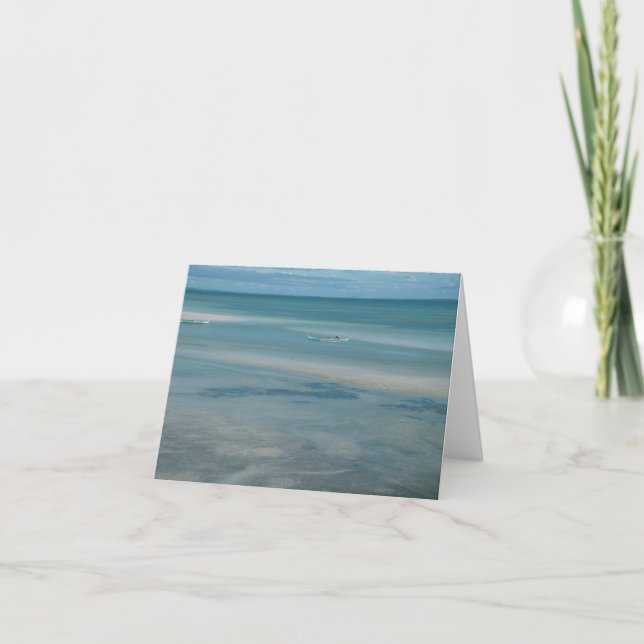Paradise on Earth Note Card Kort (Framsida)
