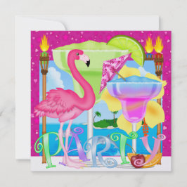 Paradise PARTY / Luau - SRF Inbjudningar