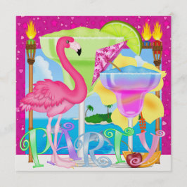 Paradise PARTY / Luau - SRF Inbjudningar