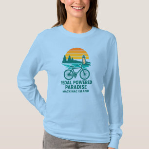 Paradise, Pedal Powered Mackinac Island Bicycle T Shirt