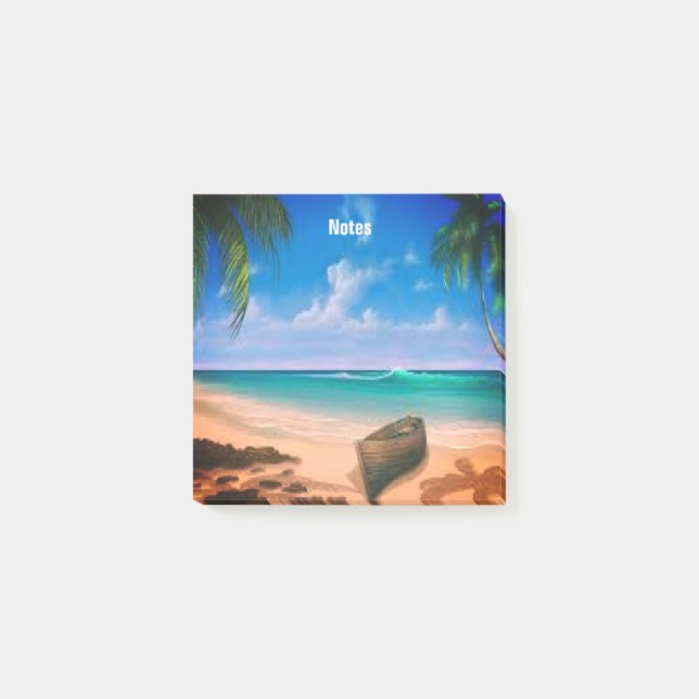 Paradise Post-it Notes (Framsida)