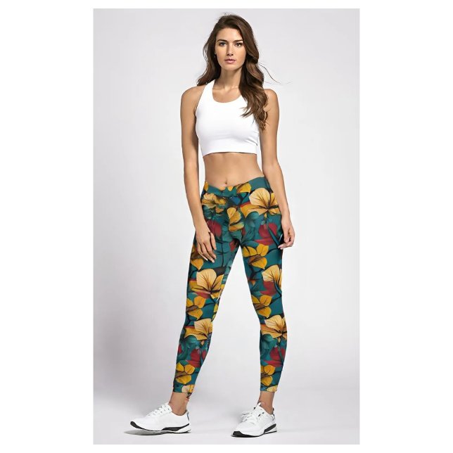 Paradise Print Leggings (Skapare uppladdad)